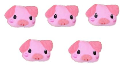 SAFIGLE 5St lustige Schweinebrosche Pig brooch Cute brooch Exquisite brooch Clothing decoration brooch Broschennadel aus Emaille Krawattenklammern Brosche Mini- -Brosche Rosa