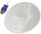 Mimoqk Moldes de resina para pendientes de Halloween de silicona, moldes para pendientes de resina - Molde de pendiente de búho fantasma de murciélago de calabaza -