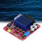 Dual-Motor-Antriebs-ESC-Modul, DC 7–24 V Geschwindigkeitsregelung, Potentiometer-Regelung für Schienen- und Fahrzeugsteuerung