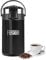 Fusion Food Airpot Flask – 5L Double Wall Insulated Thermal Coffee Carafe with Pump Action & 360° Rotating Base – Stainless Steel Hot Water Dispenser for Tea, Coffee & Cold Drinks