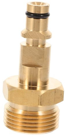KITANDOVE Adaptateur de Nettoyeur Haute Pression à Connexion Rapide Filetage entièrement en cuivre de 22 mm pour Utilisation dans Le Jardin
