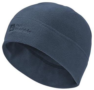 Jack Wolfskin Unisex Kinder Real Stuff K Beanie-Mütze, Midnight Sky, Einheitsgröße EU