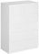 HOMCOM Commode 6 tiroirs Meuble de Rangement sans poignées Design Minimaliste - 80 x 39 x 115 cm - Blanc