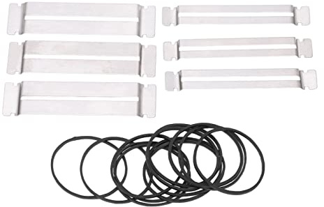 Yctze Guitar Fingerboard Guard - Scratch -Griffbrettschutz mit Gummibändern Zur Einfachen Fixierung und Metallkonstruktion
