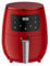 Friggitrice ad Aria 4.8L Potente 1400W con Cestello Antiaderente, Ricettario e Griglia – Air Fryer Senza Olio per Patatine, Carne, Pizza, Dolci – Display Touch, Compatta, Facile da Pulire (Rosso)
