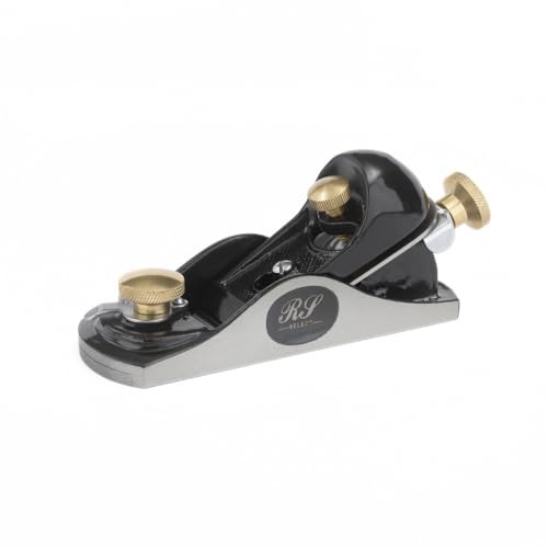 Robert Sorby Select Carpenters Block Plane No 9 1/2 Cast Iron Body 35mm Low Angle Cutter Adjustable Mouth Precision Woodworking Plane