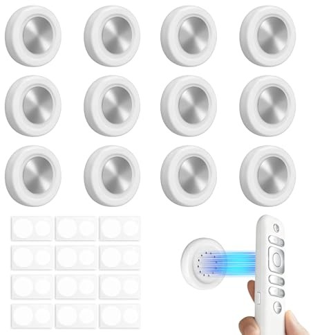 Zynqo 12 soportes magnéticos de pared para mando a distancia con soporte magnético superfuerte, soporte magnético autoadhesivo sin taladrar para mandos a distancia de TV y dispositivos (blanco)