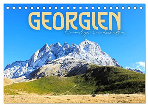 Georgien - Einmalige Landschaften (Tischkalender 2026 DIN A5 quer), CALVENDO Monatskalender: Kaukasus und Schwarzmeer. (CALVENDO Orte)