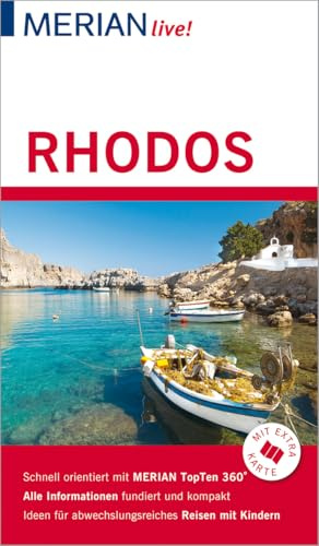 MERIAN live! Reiseführer Rhodos: Mit Extra-Karte zum Herausnehmen
