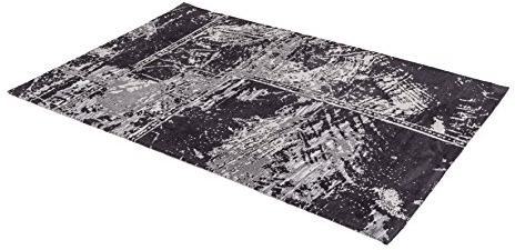 ASTRA Webteppich Teramo, Größen erhältlich Teppich, Polyester, Patchwork schwarz, 170x240 cm