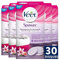 Veet - Spawax - 30 Disques de Cire - Jambes, Maillot, Aisselles, Bras - Figue Sucrée et Lys Violet