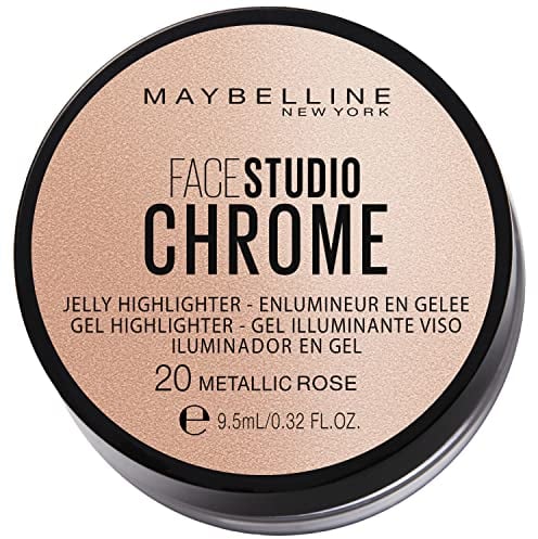 Maybelline Face Studio Chrome Jelly Highlighter - 20 Metallic Rose