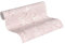 A.S. Création Vliestapete Greenery Tapete in Dschungel Optik mit Palmenblättern 10,05 m x 0,53 m rosa weiß Made in Germany 372811 37281-1