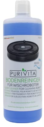 PURIVITA® Wischroboter Bodenreiniger Reinigungsmittel [1L] - Putzmittel für Saugroboter & Wischroboter - Reiniger Saugwischer - Waschsauger Reinigungsmittel - Staubsauger Roboter Reiniger Konzentrat