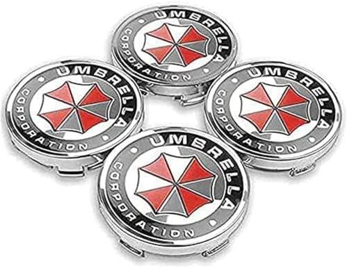 4 Stück Nabendeckel für Suzuki Umbrella SX4 S-Cross Vitara Swift Celerio Jimny Spacia 60mm, Auto-Nabenkappen Mit Logo, Radnaben-Mittel Abdeckungen Radnabendeckel Felgendeckel Felgenkappen Autozubehör