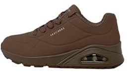 Skechers Damen UNO Sneaker, braun, 42 EU