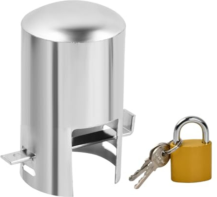 Verrou de Robinet, Verrouillage de Robinet en Métal, Couvercle de Robinet Extérieur, Verrou de Robinet, Couvercle de Protection pour Robinet, Antivol pour Robinet Extérieur, Cuisine, Tuyau de Jardin