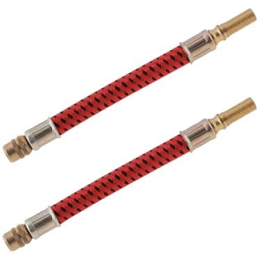 YINETTECH 2Pcs Pump Extension Hose Air Inflator Tube Compatible with Xiaomi 1S M365 Pro Electric Scooter for Skateboards Bicycles Motorcycles