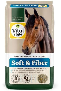 Vitalstyle Hästar mjuk och fiber 15 kg