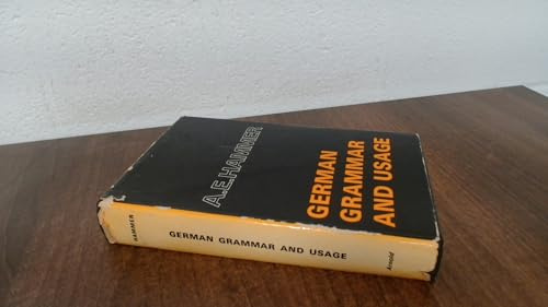 German Grammar and Usage