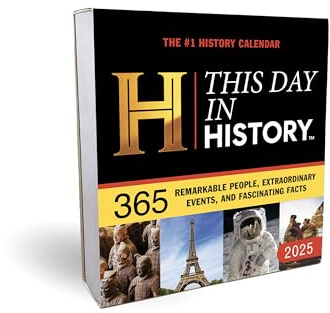 2025 History Channel This Day in History Boxed Calendar: 365 Remarkable People, Extraordinary Events, and Fascinating Facts