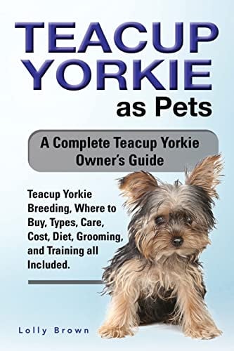 Teacup Yorkie as Pets: Teacup Yorkie Breeding, Where to Buy, Types, Care, Cost, Diet, Grooming, and Training all Included. A Complete Teacup Yorkie Owner’s Guide