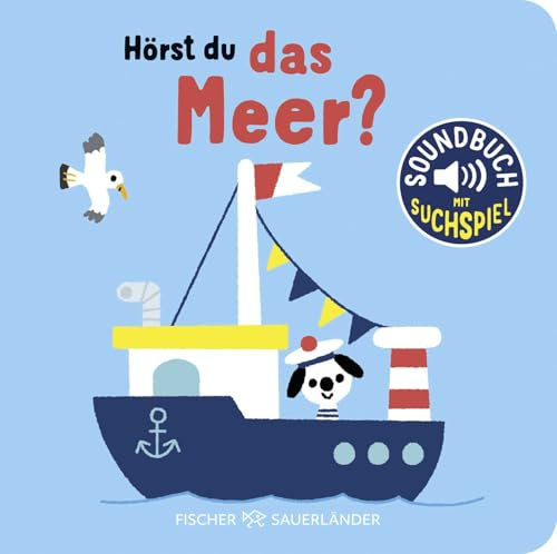 Hörst du das Meer?: Soundbuch | Pappbilderbuch mit Meeres-Geräuschen ab 18 Monaten