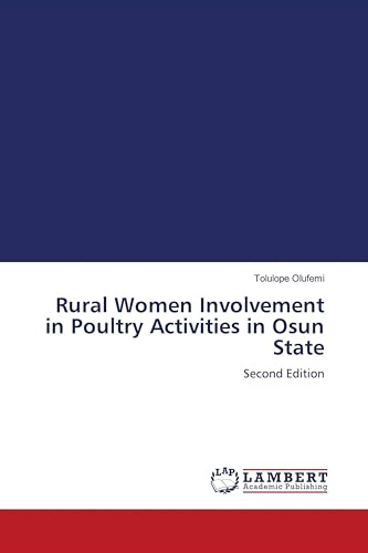 Rural Women Involvement in Poultry Activities in Osun State: Second Edition