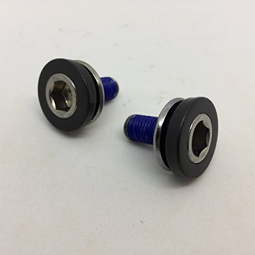 Sturmey Archer / Sunrace Kurbelschrauben 2X mit Dichtungsring M8 Vierkant Tretlager/Innenlager Axle Bolts