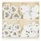 com-four® 32x Herz Streudeko - Kleine Herzen aus Holz in vier Designs - Holz-Herzen für Tischdeko im Frühling, an Ostern, auf Hochzeiten (32 Stück Herz)
