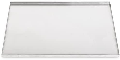 Pinnacle Systems Precision Pet Two Door Metal Dog Crate Tray Replacement Pan Chew Proof Crack Proof Pet Kennel Great Cage Tray Pet Supplies (Stainless Steel, 23.375 L X 16.875 W X 1)