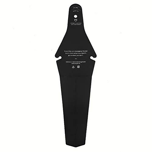 GUTIZA Fahrrad Fender Front Kotflügel Straße MTB Sattel Fender Schnell Release Radfahren Fahrrad Fendere Arsch Wings Rack Mud Guard Zubehör-Black