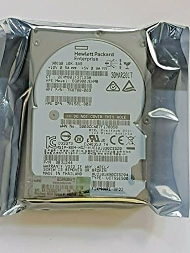 900 GB SAS EG0900JEHMB 10000 RPM HDD 2.5 Internal Hard Disk