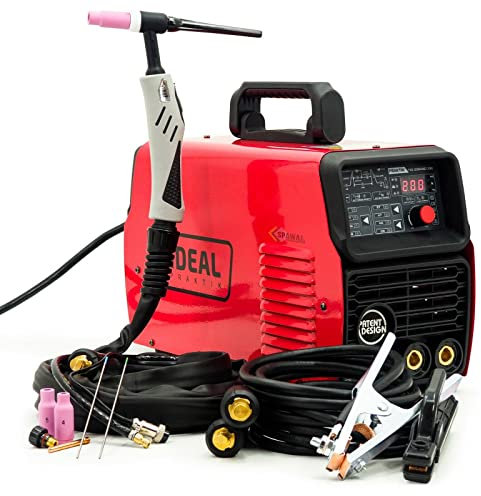 Ideal™ TIG AC/DC Puls 200A Saldatrice Inverter Machine Alluminio Acciaio inossidabile