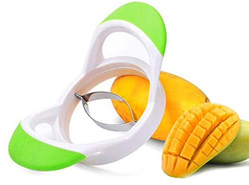 Mango Slicer Non Slip Mango Cutter Rustproof Fruit Divider for Home and Kitchen