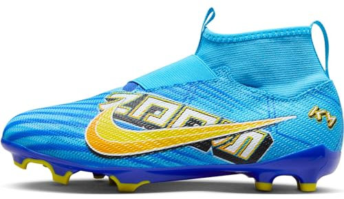Nike Zoom Mercurial Superfly Pro 9 Football Shoe, Baltic Blue/White, 3 UK
