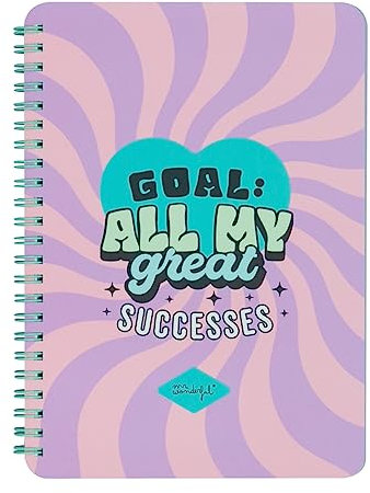 Mr. Wonderful – A5 Notebook – Goal: All my great successes