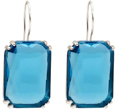 Damen - Ohrhänger - BLUE EMERALD - Made in Spain