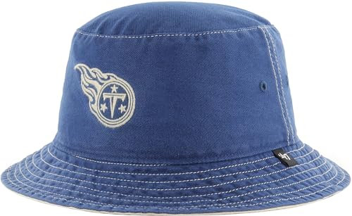 47 Tennessee Titans Blue Trailhead Bucket Hat - NFL, Einheitsgröße, Gilligan Angelmütze, Tennessee Titans, Blau, Einheitsgröße