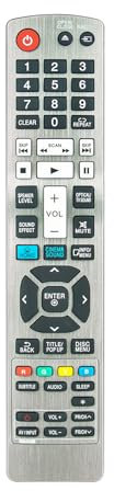 AULCMEET AKB74095501 Télécommande de Remplacement Compatible avec Le Haut-Parleur de Barre de Son LG 4.1ch Sound System Home Audio LAB540W LAP440W