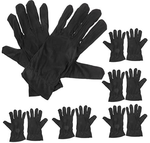 PLAFOPE Lot De 6 Paires De De Bijouterie D'atelier Souples Pour La Manipulation Et L'inspection D'objets D'art Et D'argenterie