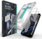 Deppa [2 pièces pour Iphone 16 Pro Max (6.9') Verre Trempé [Couverture Complète] Avec Kit d’Installation Facile sans bulles, Ultra résistant 9H, anti-empreintes, Anti-rayures