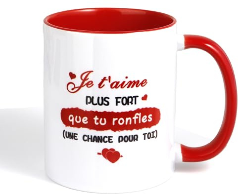 Hisxierng Cadeau Saint Valentin Pour Homme Couple Cadeau Saint Valentin Femme Mug Pour Copine Copain Cadeaux Amoureux Pour Homme Cadeaux Noel Pour Mari Couple