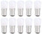 1,5W LED -Kerzenglams, B15 Energieeffizient, kein Flackern, kein Summen, für Wohnmobile, Landschaftsbeleuchtung
