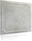3D Paneele, Polystyrol Styropor Paneele, Deckenpaneele, 3D Weißer Beton Betonlook Betonoptik Wandpaneele, Dekoren, Decken - Wandverkleidung, 3mm dick - 50x50cm / ‎‎10m² - 40 Stück (12020)