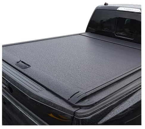 Auto Laderaumabdeckung Kofferraum Abdeckung Rollo Rolldeckel-Hardtop-Ladeflächenabdeckung Hinten Für Dodge Für Ram 1500(Manual lock 1)