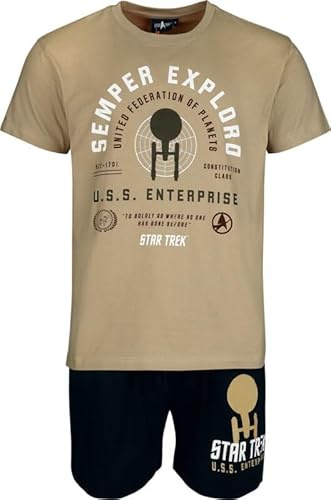 Star Trek Semper Exploro Männer Schlafanzug Multicolor