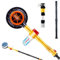 JSCARLIFE Pressure Washer Car Brush Car Wash Attachment Rotating Brush to Wash Trailer