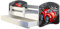 Kinderbett Jugendbett mit einer Schublade und Matratze Weiß ACMA II 140 160 180 40 Design (180x80 cm + Bettkasten, 04 Rote Auto)
