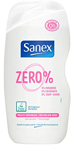 Sanex Gel douche peaux sensibles - Le flacon de 500 ml